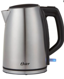 Glass & Stainless Steel with Copper Finish Kettle - 40866