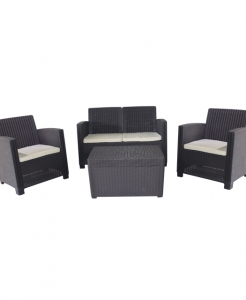 Wilson & fisher broadmoor best sale cushioned patio seating set