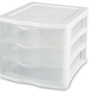 Sterilite 3 Drawer Organizer