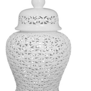 Three Hands 45837 Ceramic Temple Jar