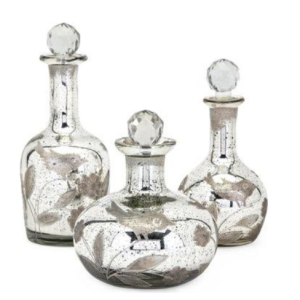 IMAX Worldwide 75059 Tricia Yearwood  Nightingale Decanters 3 Piece Set