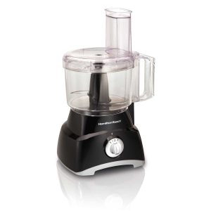 8-Cup Food Processor with Compact Storage, 2 Speeds, Black 70740
