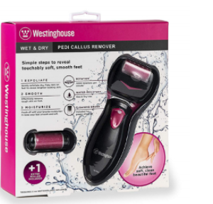 Westinghouse Wet & Dry Pedi Callus Remover WH1123