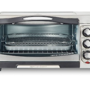 Hamilton Beach 31323 Sure-Crisp Air Fry Toaster Oven, 6 Slice Capacity, Stainless Steel