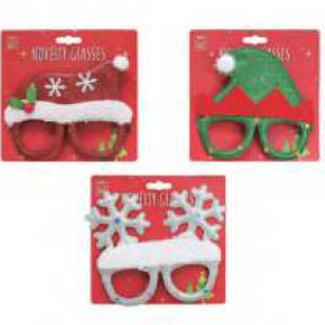 GLASSES NOVELTY GLITTER -XC0036