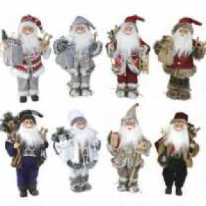 XM2536 VINTAGE SANTA FIGURINES