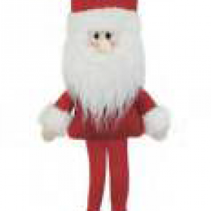 PLUSH SANTA DOOR HANGER 45cm DANGLY LEGS-XM2961