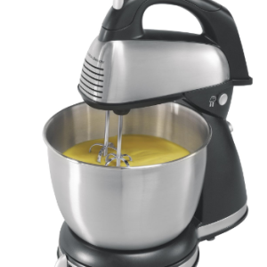 Hamilton Beach Classic Stand Mixer - 6 Speeds - Stainless Steel 64650