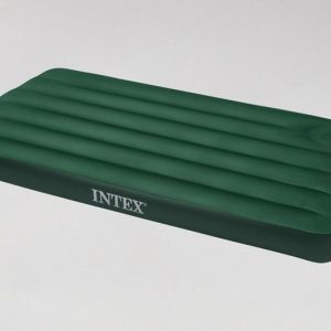 Intex Inflatable Air Mattress with Built-In Foot Pump 60X82X10