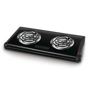 Black Hot Plate with Temperature Controls
