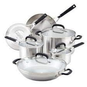 KITCHENAID 10PC PIECE COOKWARE