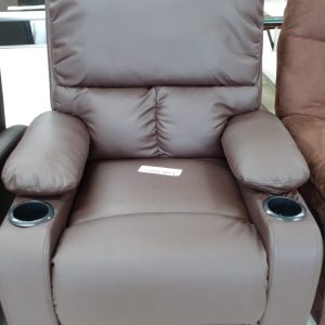 BROWN RECLINER
