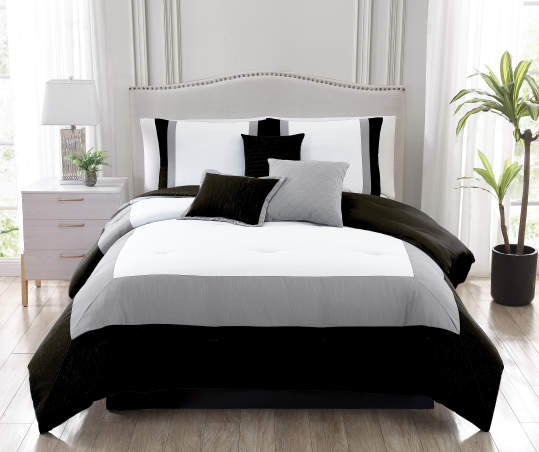 Serta 7pc King Comforter Set