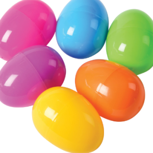 EASTER EGGS WITH TOY INSIDE