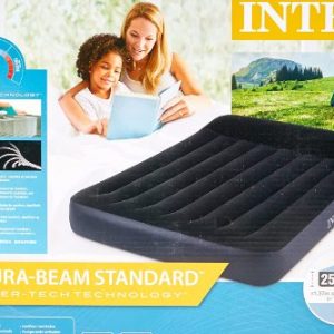 INTEX "BLOW UP" MATTRESS 25CM, 72"X80"X10"