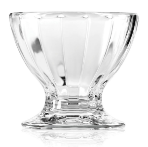 LIBBEY 4PC ICE CREAM GLASS SET