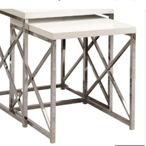 MONARCH 2PC NESTING TABLE SET 13025