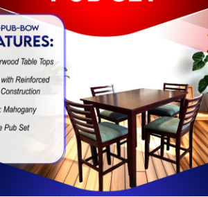 Maxsonic Pub Dining Set