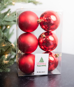 RED XMAS BALLS