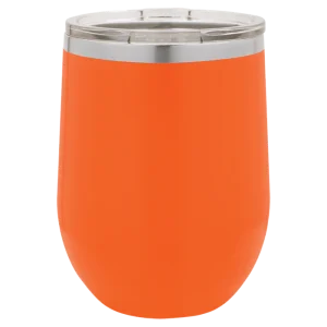 INSULATED STEMLESS WINE TUMBLER WITH LID