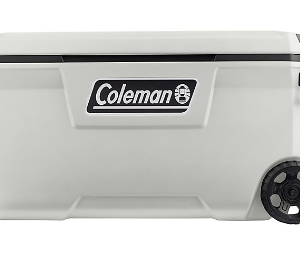 COLEMAN 100QT WHEELED COOLER
