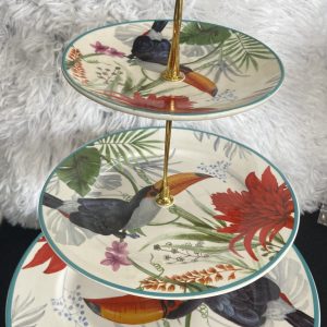 3 TIER SERVING PLATE SET