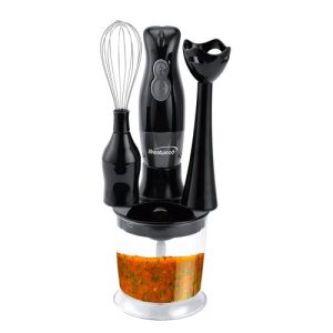 BRENTWOOD HAND BLENDER & FOOD PROCESSOR - HB-38BK