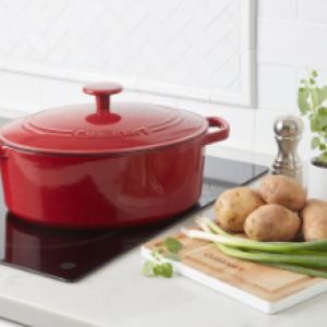 CUISINART CAST IRON POT
