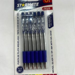 STARMATE 6PC BLUE PEN