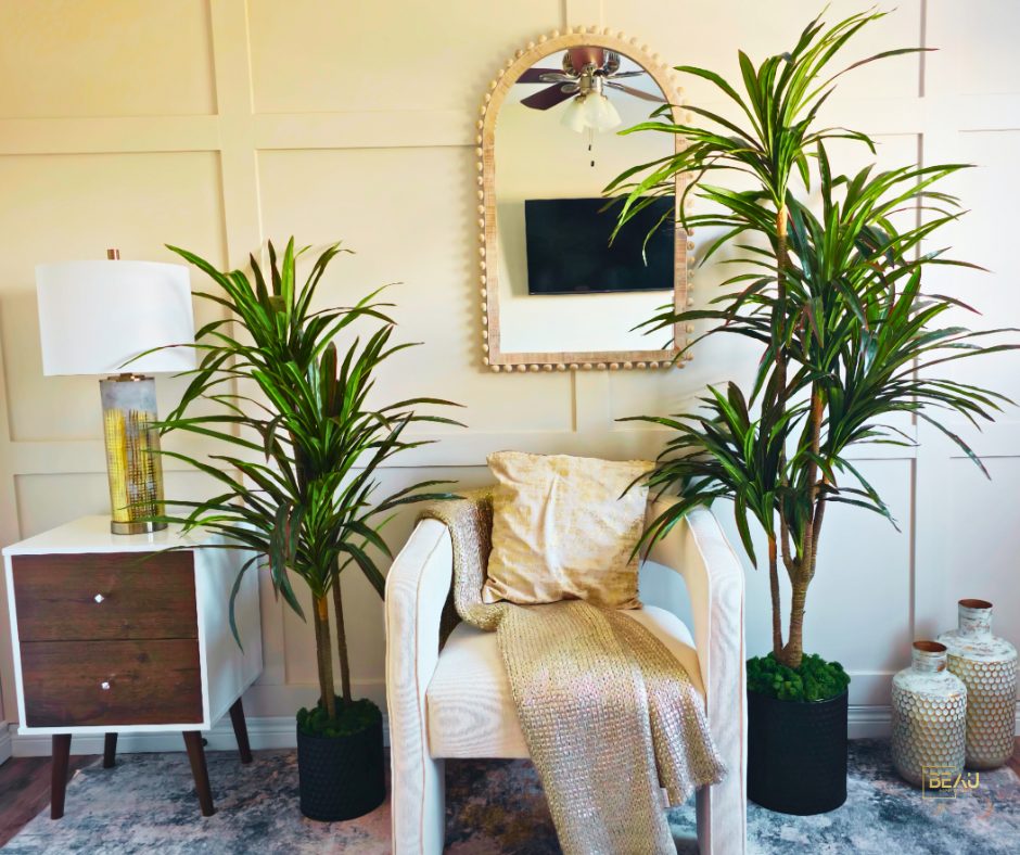 Dracaena Marginata Artificial Tree (Dragon Blood Tree Red) 5.6ft - Image 5