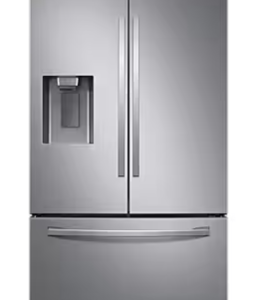 SAMSUNG 27CUFT FRENCH DOOR REFRIGERATOR WITH ICE AND WATER DISPENSER