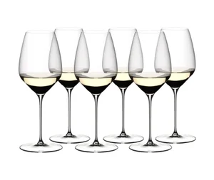 Nicole Miller Chardonnay set of 6 Glasses