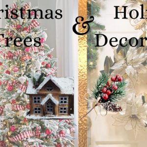 CHRISTMAS TREE & HOLIDAY DECORATIONS