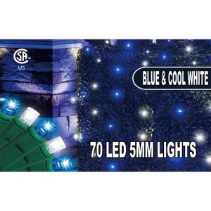 70 5MM BLUE, COOL WHITE LED CSA