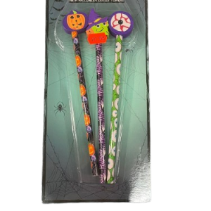 HALLOWEEN THEME PENCIL WITH ERASER