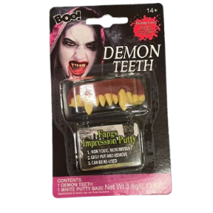 REUSEABLE VAMPIRE FANGS