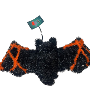 TINSEL HANGING BAT DECOR