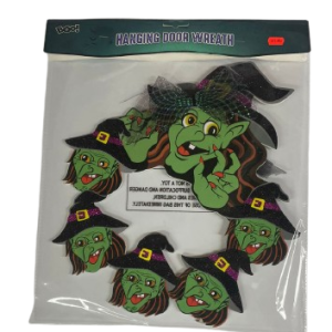 HALLOWEEN HANGING DOOR WREATH