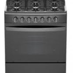 ACROS 30" 6 BURNER GAS STOVE BLACK - LAFR2000B