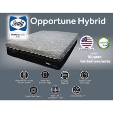 SEALY HYBRID SILVER MATTRESS