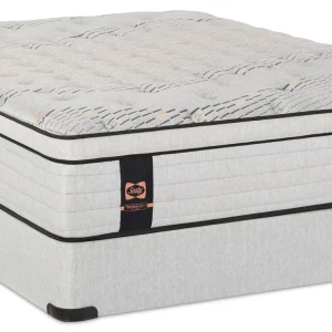 COMBO DEAL SEALY IVORY PILLOWTOP MATTRES & SEALY 8" BASE 5605/2262