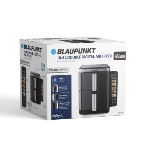 BLAUPUNKT 10.4L DOUBLE DIGITAL AIR FRYER TOUH PRO BKDAF9793