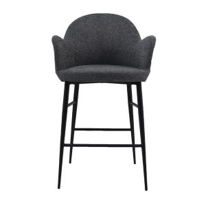 BAR CHAIR DARK GREY #P1935-0016