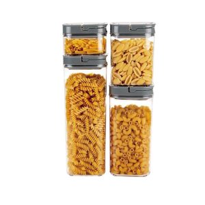 MAXSONIC 4PC FLIPLOCK CANISTER SET