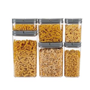 MAXSONIC 6PC FLIPLOCK CANISTER SET