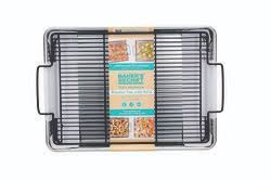 BAKER'S SECRET ROASTER PAN WITH RACK