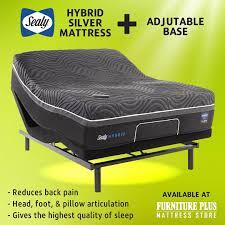 COMBO DEAL 5873 SEALY SUPREME COMFORT MATTRESS & 3303 SERTA PERFECT LIFT ADJUSTABLE BASE