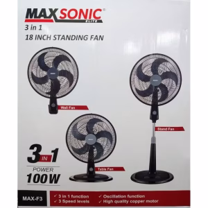 MAXSONIC 3 IN 1 18" FAN