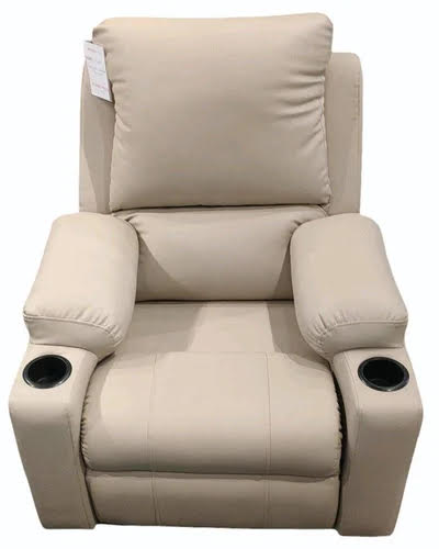 PUSH BACK MANUEL RECLINER BEIGE