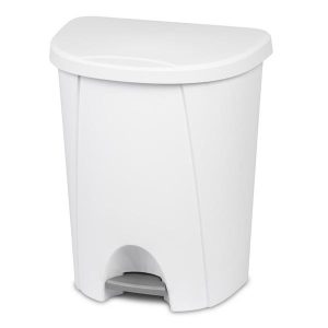 STERILITE 6.6 GAL STEP ON BIN
